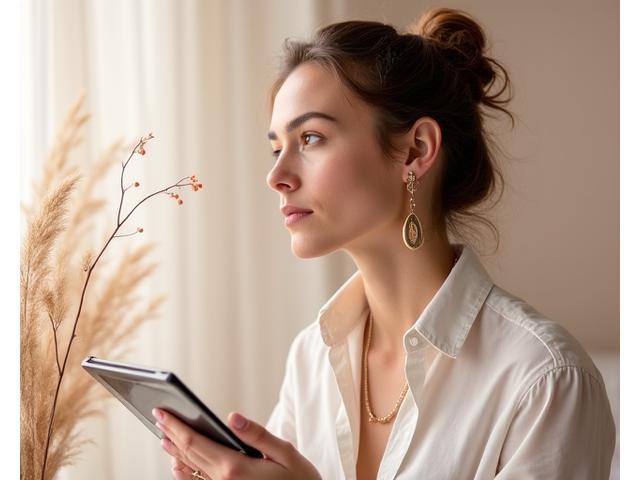 Portrait de Sophie Martin, Designer de Bijoux