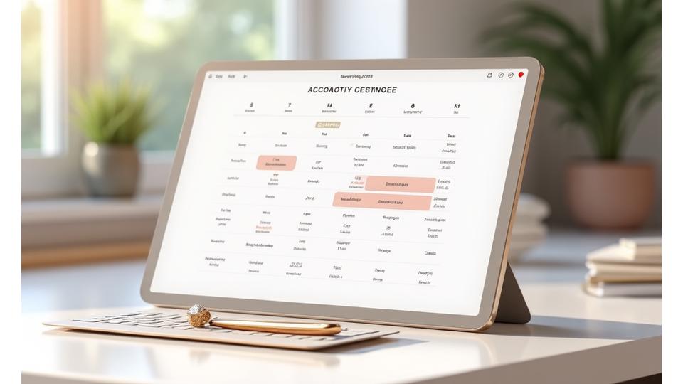 Calendrier interactif de réservation de rendez-vous avec des créneaux de disponibilité soulignés et un bouton de confirmation, symbolisant la facilité d'utilisation.